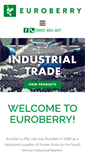 Mobile Screenshot of euroberry.co.za